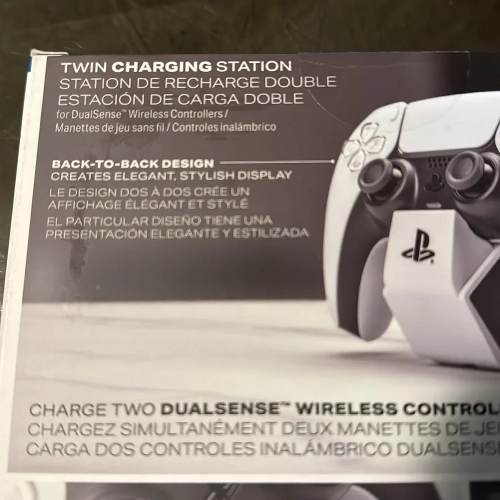 PlayStation Twin Charging Station for PS5 Official Licensed Product DualSense
